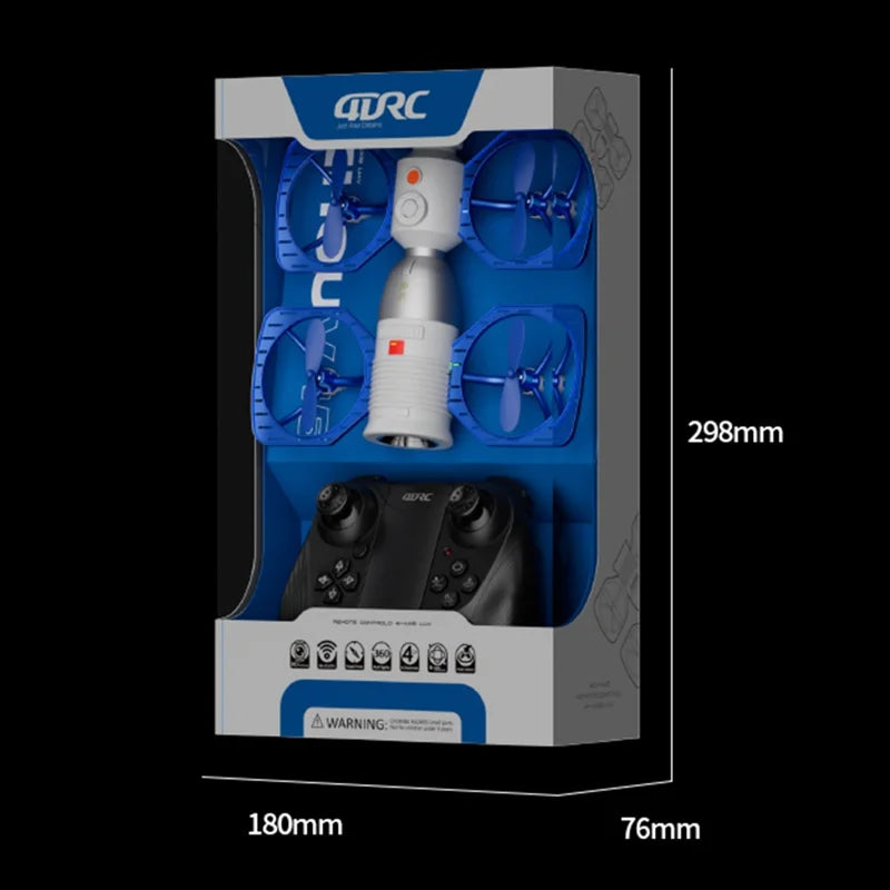 4DRC V45 Space Shuttle Satellite Design RC Drone with Aerial Photography