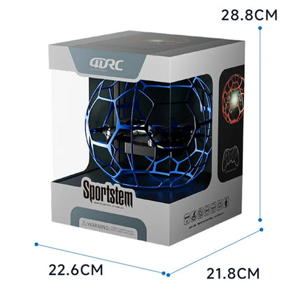 4DRC V51 Football Shape RC Drone with Colorful LED Lights & 1 Battery