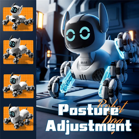 4DRC Y9 RC Robot Dog 8 Wheels Stunt Toy with Gesture Control