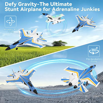 4DRC G1 RC Fighter Jet Airplane with 6-Axis Gyro Stabilizer & 1 Battery