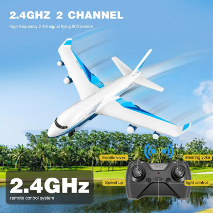 4DRC G2 Foam RC Airplane with LED Lights & 1 Battery