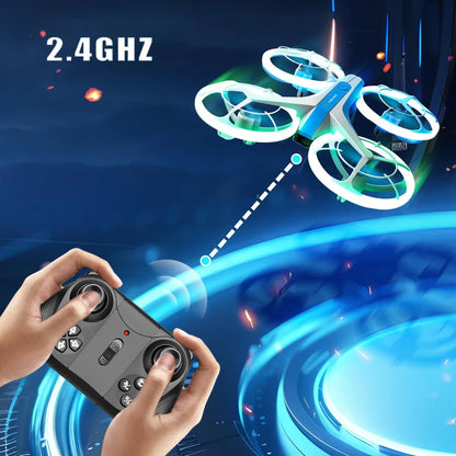 4DRC V33 RC Drone with Altitude Hold, Headless Mode & LED Lights