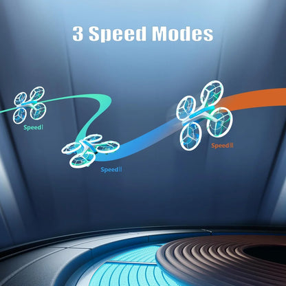 4DRC V33 RC Drone with Altitude Hold, Headless Mode & LED Lights