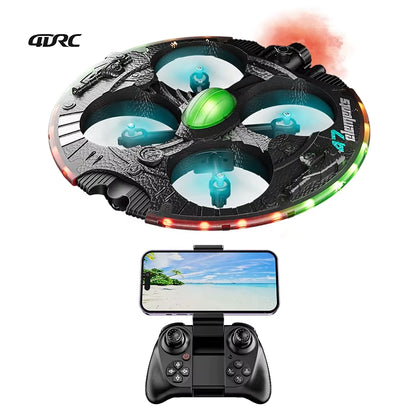 4DRC V47 UFO Shape RC Drone4DRC V47 WiFi FPV Camera DroneUFO Shape Quadcopter with 480P CameraBeginner UFO Drone with Altitude Hold4DRC V47 Drone Side View4DRC V47wifi UFO Shape RC Drone with FPV Camera 4DRC V47wifi UFO Shape RC Drone with FPV Camera