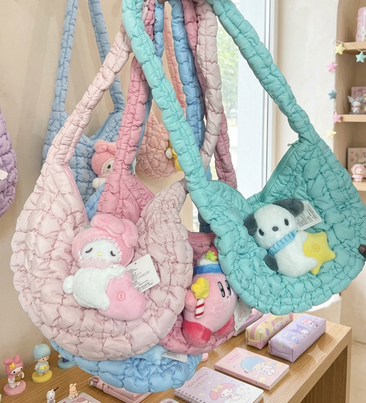 SANRIO waffle cross body sidebag