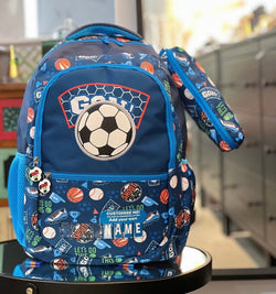 VEST - premium SCHOOL | 16INCH BACKPACK with pouch - Kidspark