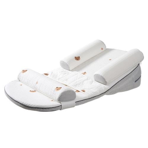Kidspark Adjustable baby breastfeeding pillow | baby bed-in-bed, anti-colic | anti-spit