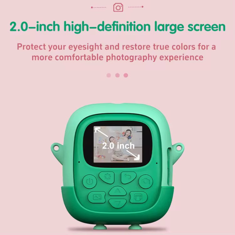 Mini digital 2.0 inch 720 HD reversible printing camera