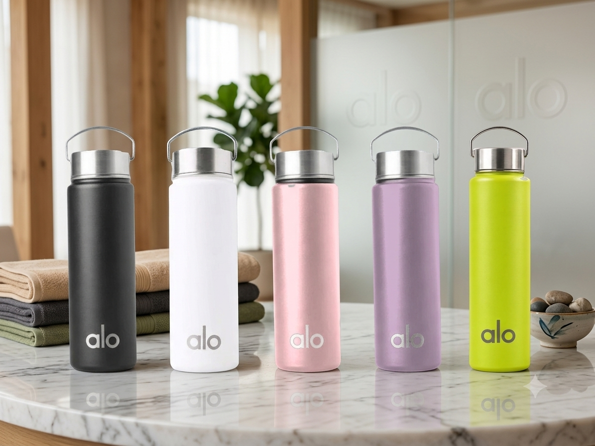 ALO yoga stainless steel insulated water bottle | 24 oz