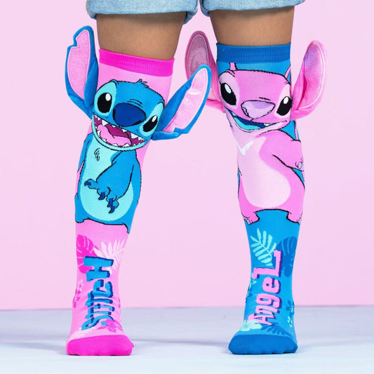 Premium quality stitch & angel 3D knee high socks