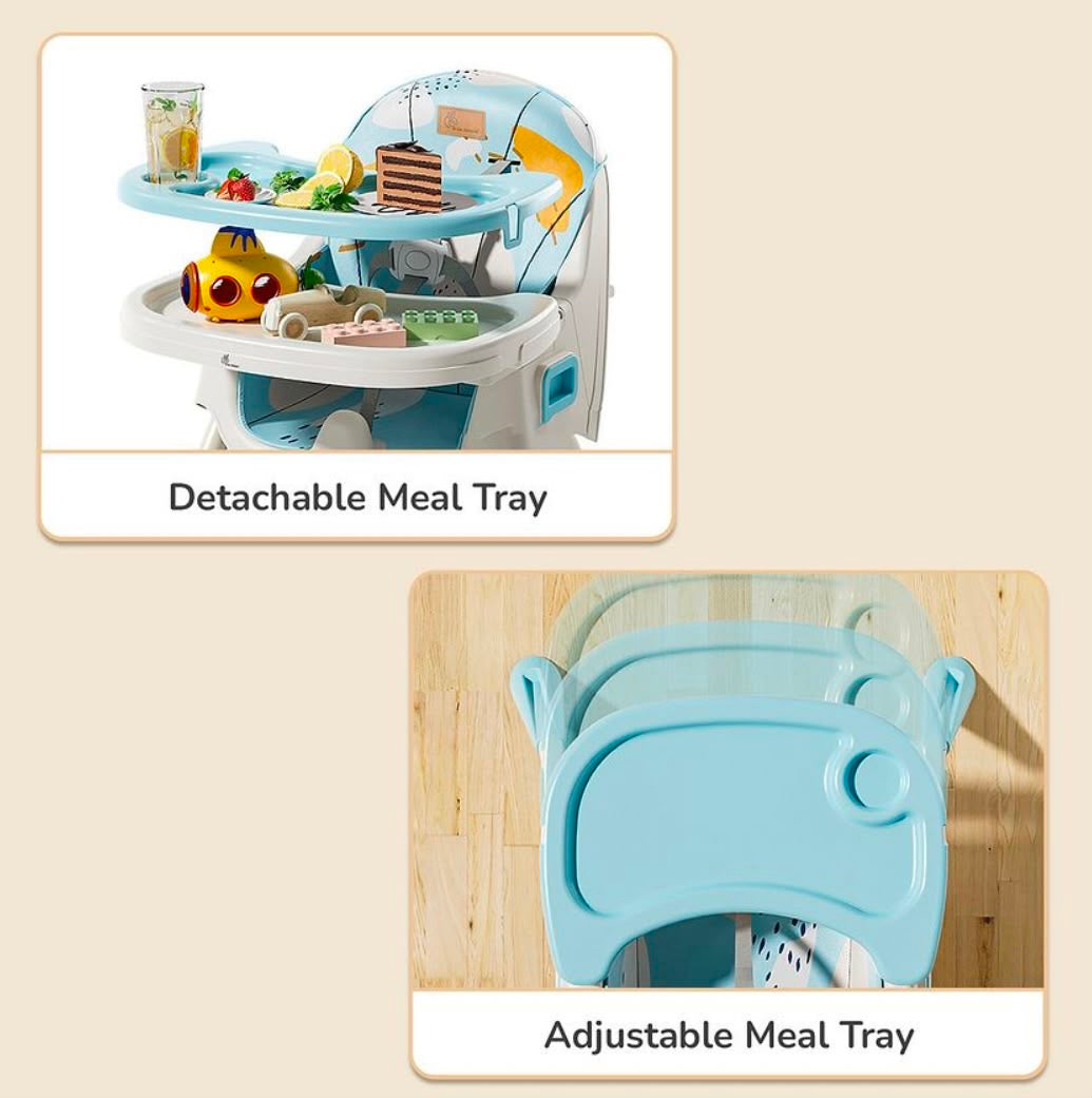 Kidspark 3 in 1 special highchair | rocker | feeding