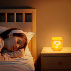 Super bros illusion night light for kids with game sound effects and nightlight - Kidspark