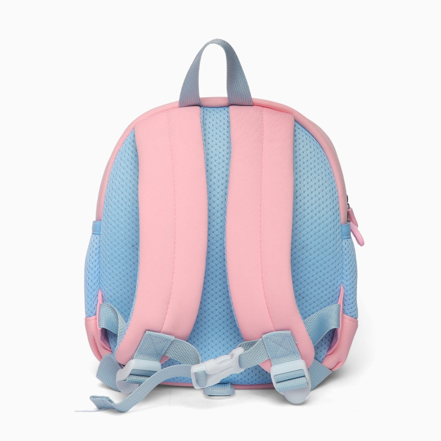 ZORSE Premium Quality 3D Dino dual zip Backpack for kindergarten kids medium size (pink) - Kidspark