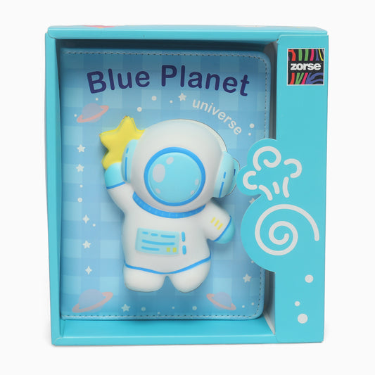 ZORSE Cute 3D Squishy Space Themed Fancy Notebook with printed pages for your tots - Kidspark
