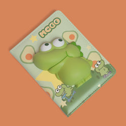 ZORSE Cute 3D Squishy Frog Themed Fancy Notebook with printed pages for your tots - Kidspark