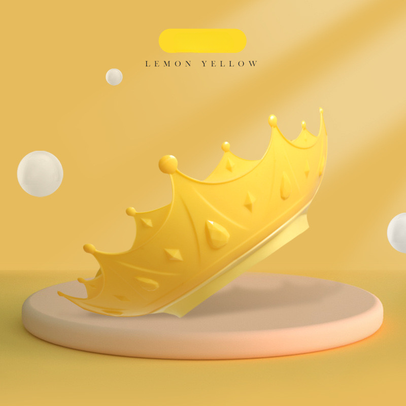 Crown baby shower cap | haircut | adjustable