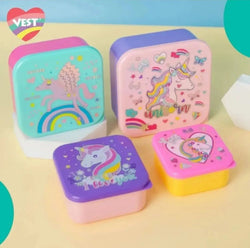 Vest - Lunchbox Set | 4pcs | BPA Free - Kidspark