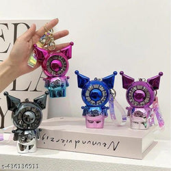 Portable keychain fan | rechargeable | compact (kuromi style) - Kidspark