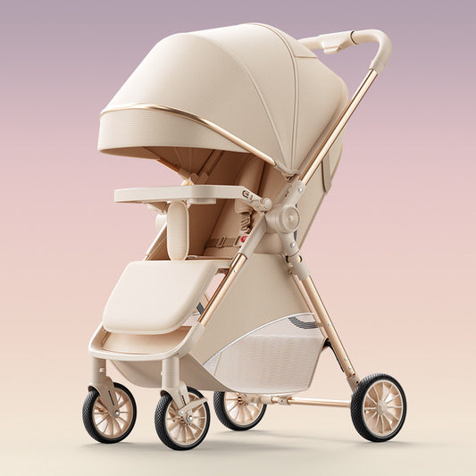 KIDSPARK Aura 250 stroller| reversible | front & rear shock absorption | One click Fold | EU standard quality