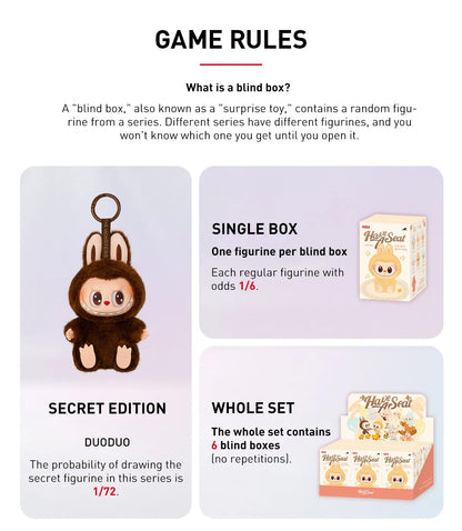 POP MART - Labubu have a seat Monster Collectible Toy – Limited Edition Designer Figure Pack of 1