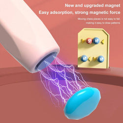Snow bunny Magnetic Drawing Board: Portable, Educational, Fun - Kidspark