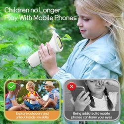 Kids premium digital microscope, 1000x magnification, 2 MP LENS - Kidspark