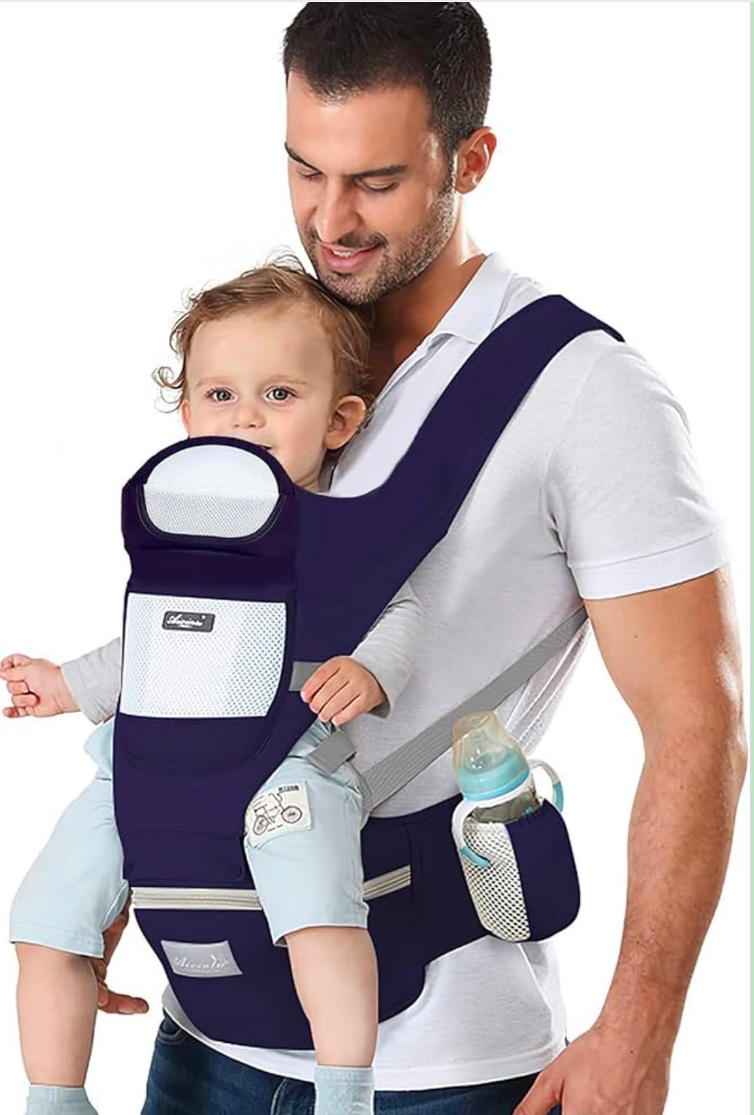 Kidspark nurture pro | premium baby carrier | 360’ positions | wider hip seat | comfort