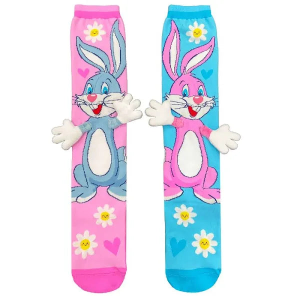 Premium quality 3D knee high rabbit socks for girls (pink only)