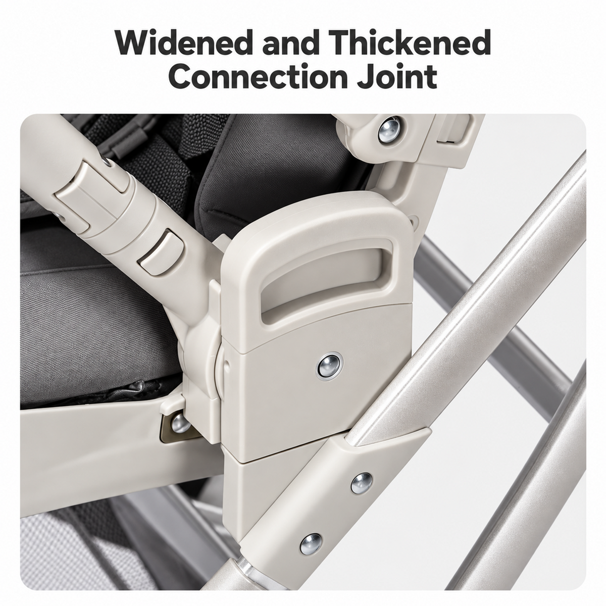Kidspark Bellini baby stroller | High view reversible seat | All terrain wheels | sleekest design | luxury redefined