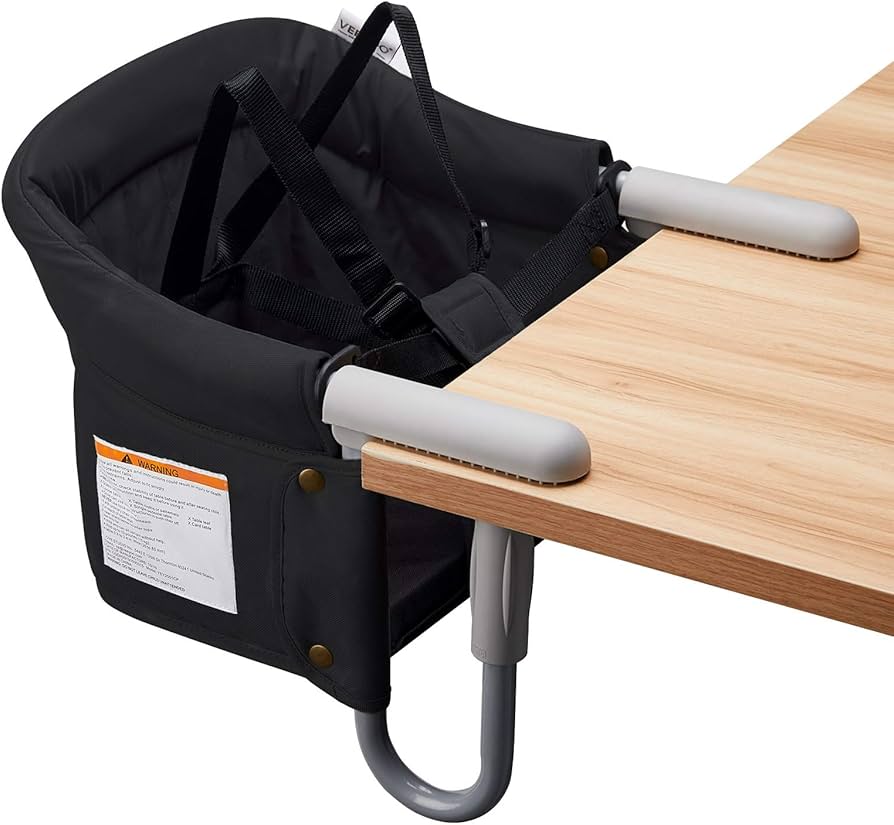 Kidspark baby high chair | hook on | portable | storage