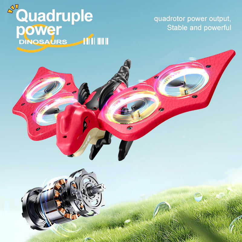 4DRC 4D-V48 dinosaur-shaped quadcopter drone
