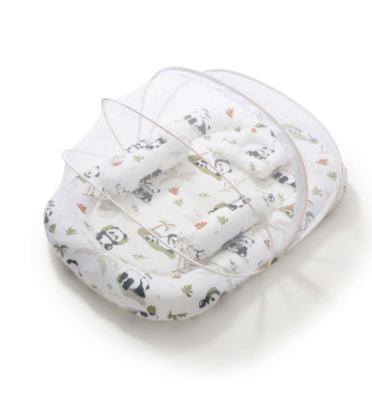 Kidspark neo | baby crib | mosquito net | side pillows