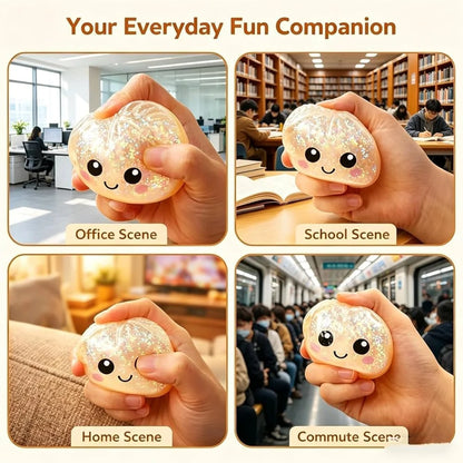 Mystery dumpling squishy toy