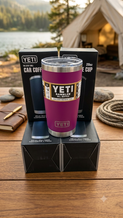 YETI Rambler 20 oz | steel tumbler | magslide lid