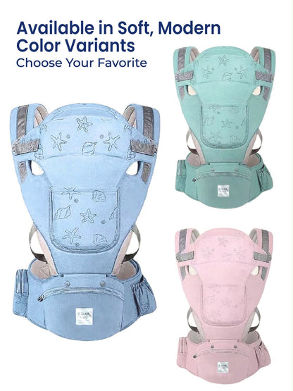 Kidspark loveme baby carrier | super adjustable | premium materials | cradle position