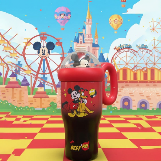 Mickey Mouse buddy sip steel tumbler | BPA free | 880 ml