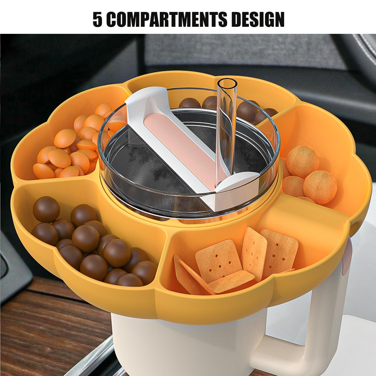 Silicone Snack Bowl for 40 oz Tumbler