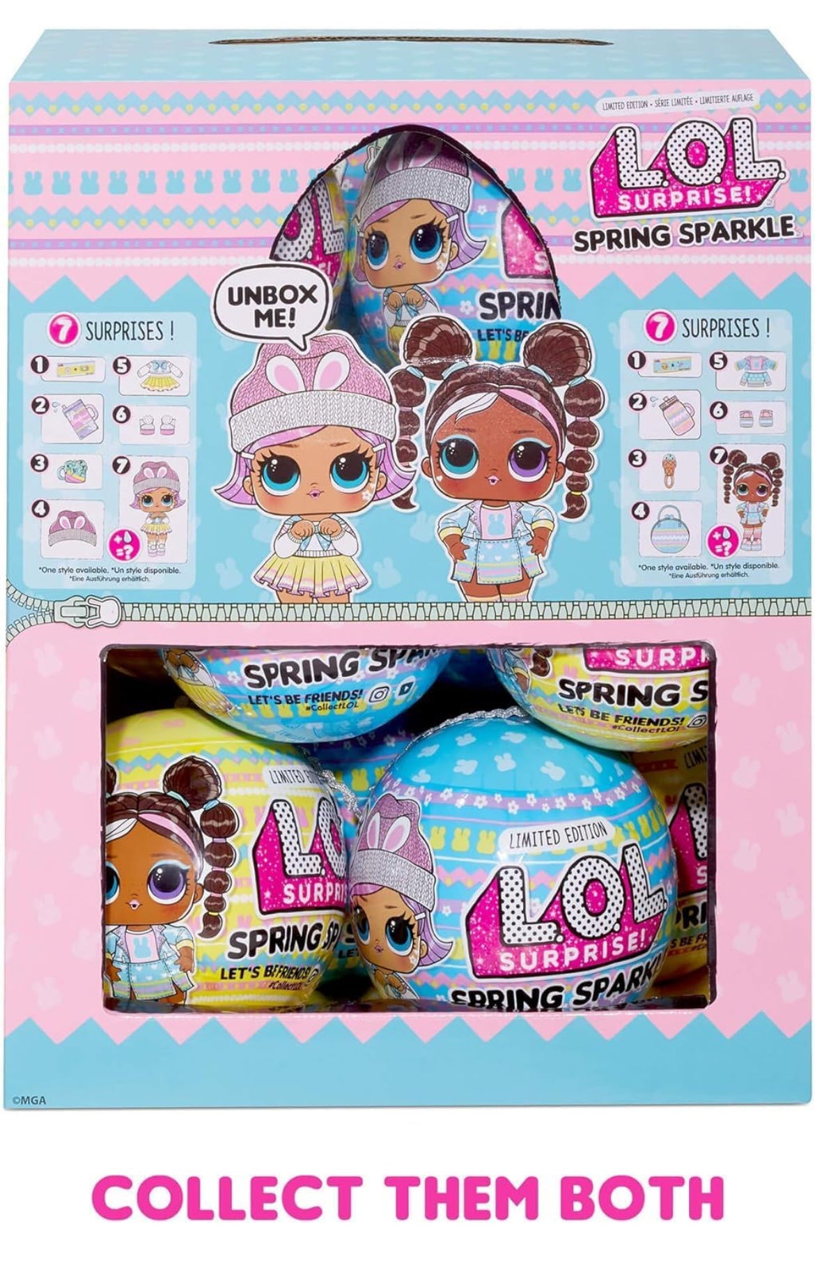 LOL surprise spring sparkle dolls with 7 surprises 3 years Kidspark