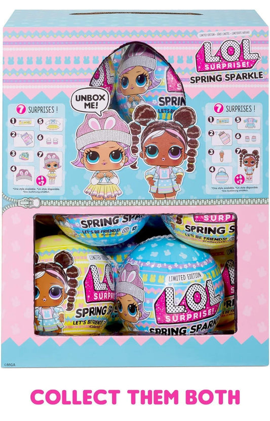 LOL surprise spring sparkle dolls with 7 surprises 3+ years - Kidspark