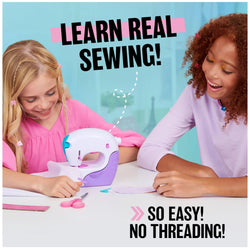 Cool maker : Stitch N Style fashion studio, kids sewing machine - Kidspark
