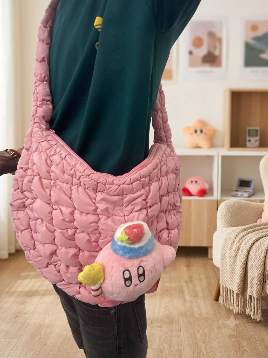 SANRIO waffle cross body sidebag