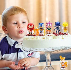 Sonic the hedgehog family figure set