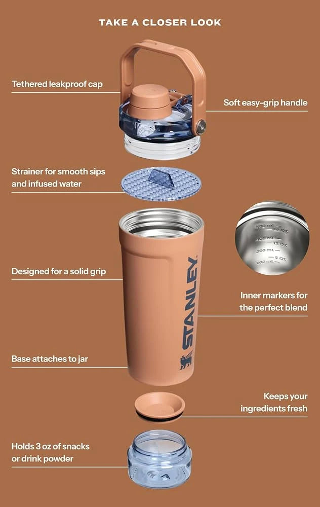 The vitalize shaker bottle | 20 oz