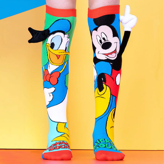 Premium quality Donald & mickey knee high socks for boys