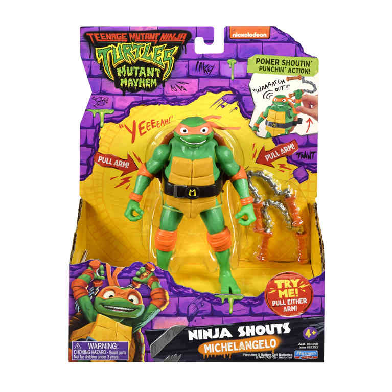 Teenage mutant ninja turtles Michelangelo figure - Kidspark