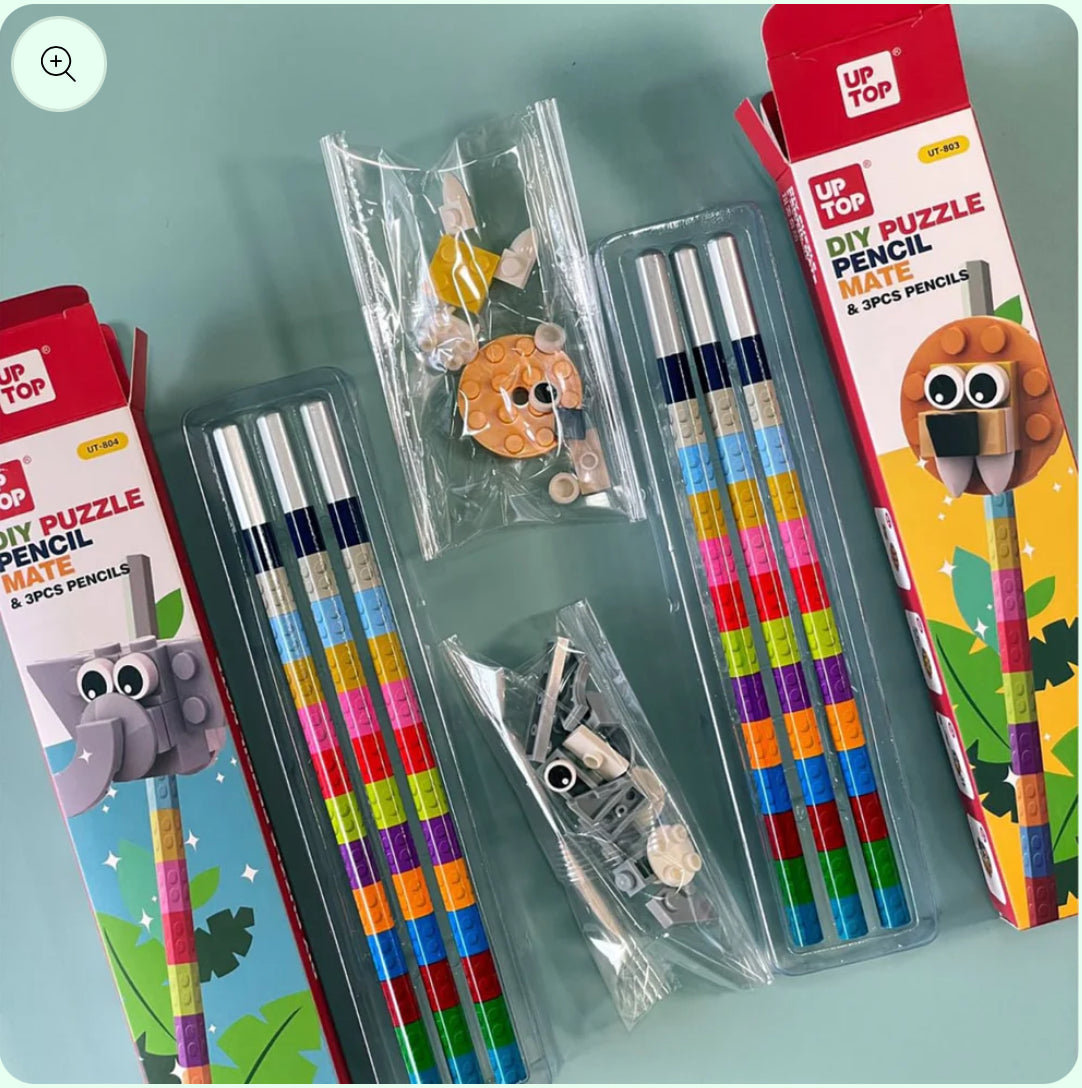 DIY Blocks pencil mate