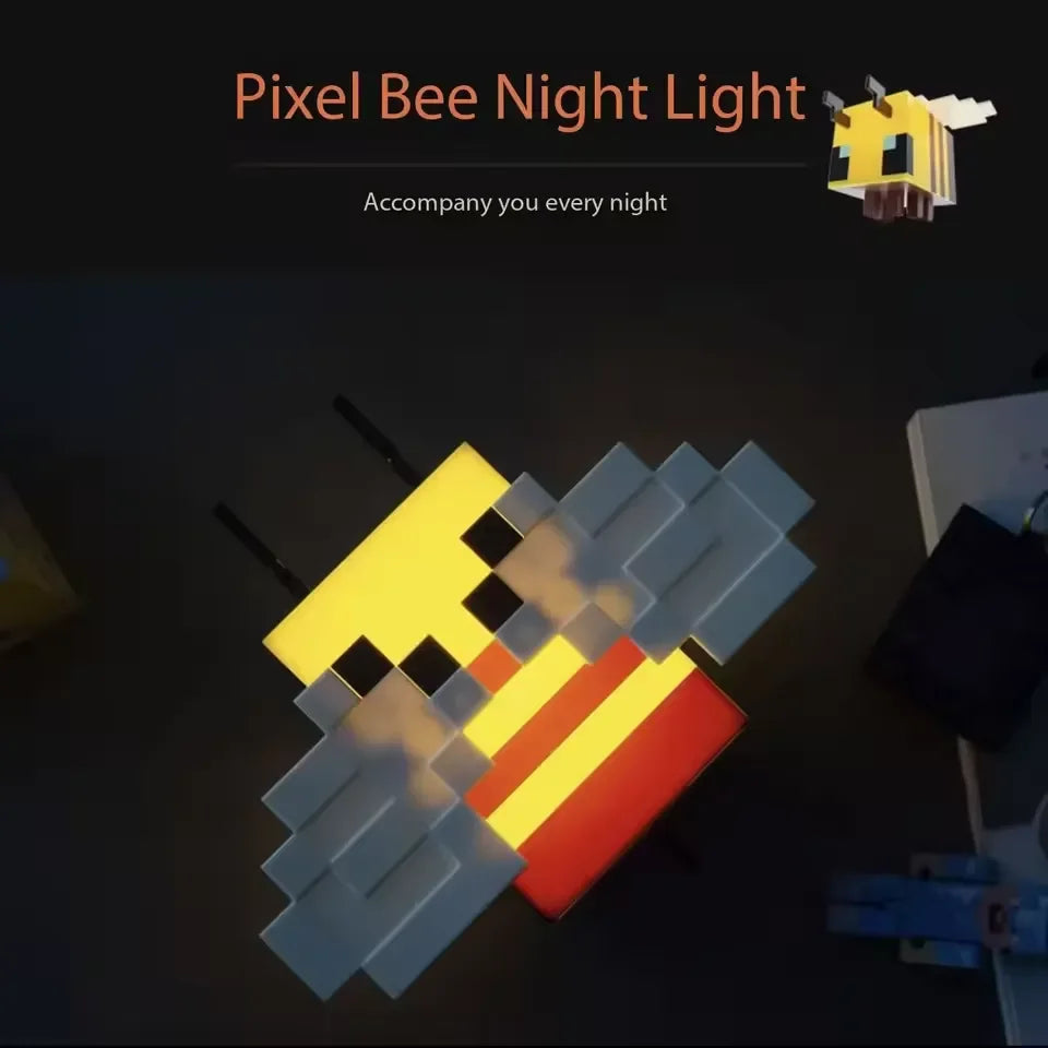 Minecraft bee night light