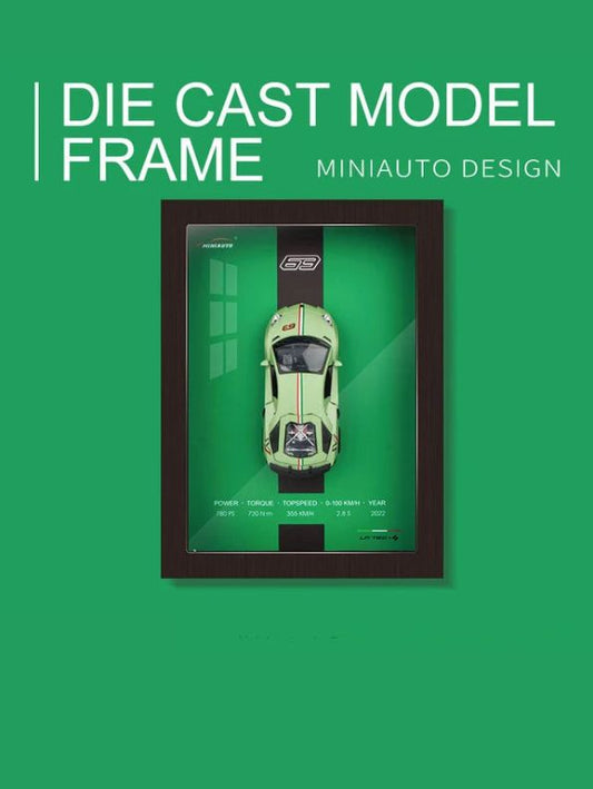 3D Sports Car Frames - 1:32 metal die cast Model