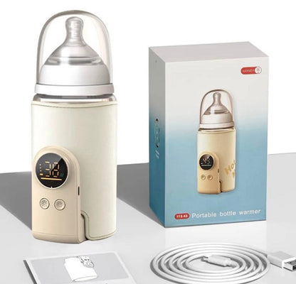 Portable Baby Bottle Warmer | type C | 6000 mah | LED