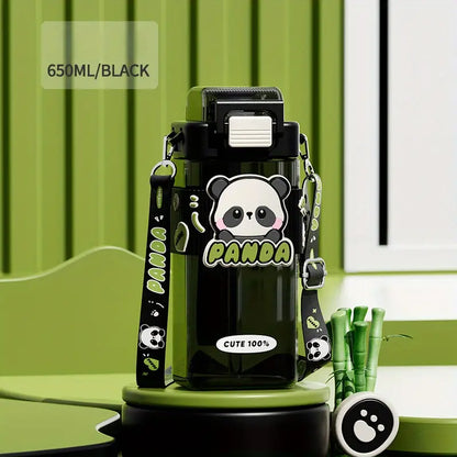 Cute panda bamboo style sipper 🐼- 650 ml